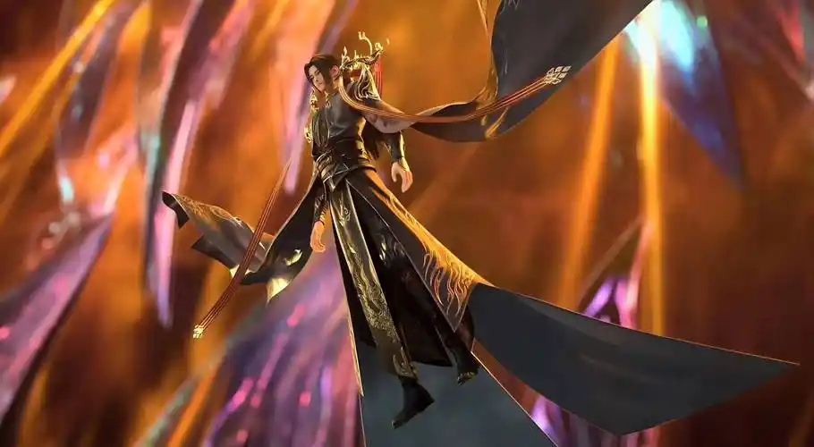 气场强大很帅,还有两个新身份_动漫_斗破苍穹_牧尘