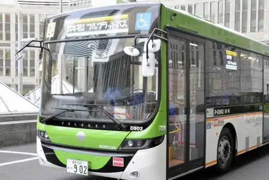 全平面型无障碍公交车亮相东京|东瀛观察