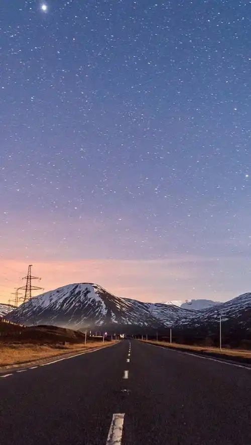 好看的星空风景壁纸让人心旷神怡的手机锁屏壁纸图片