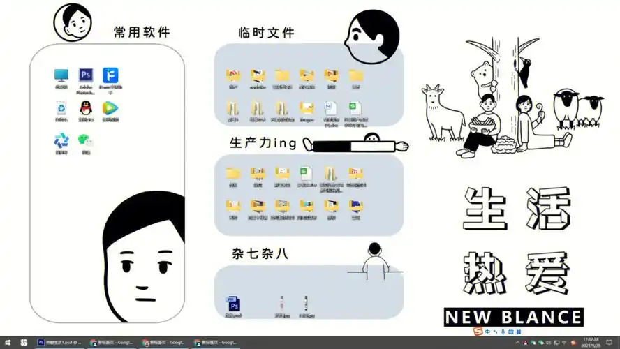 打工人壁纸noritake