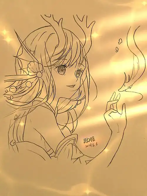 王者荣耀西施   #临摹  #画画  #寻找小红书绘画大神  #手绘临摹