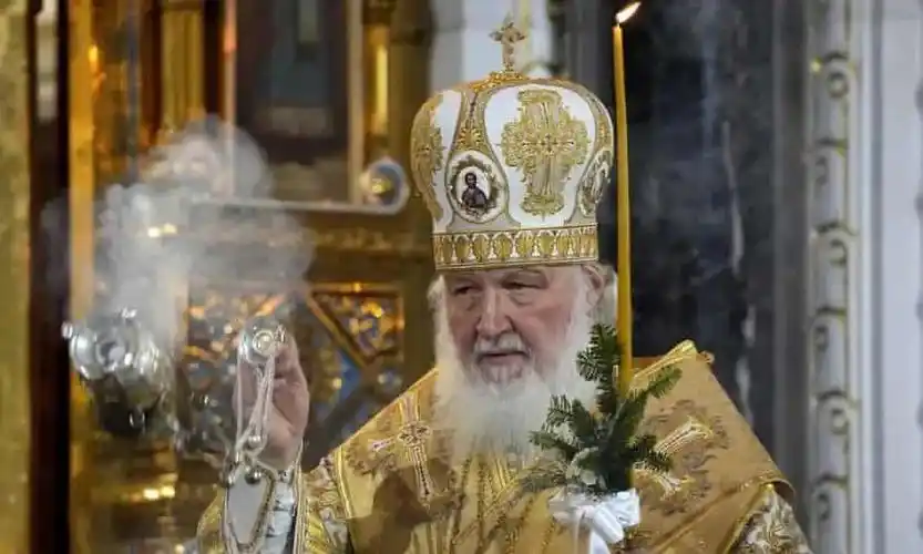 俄罗斯东正教会大牧首基里尔 资料图