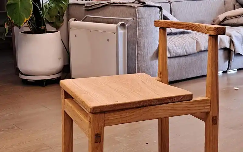 木工-练习-做一个橡木椅子