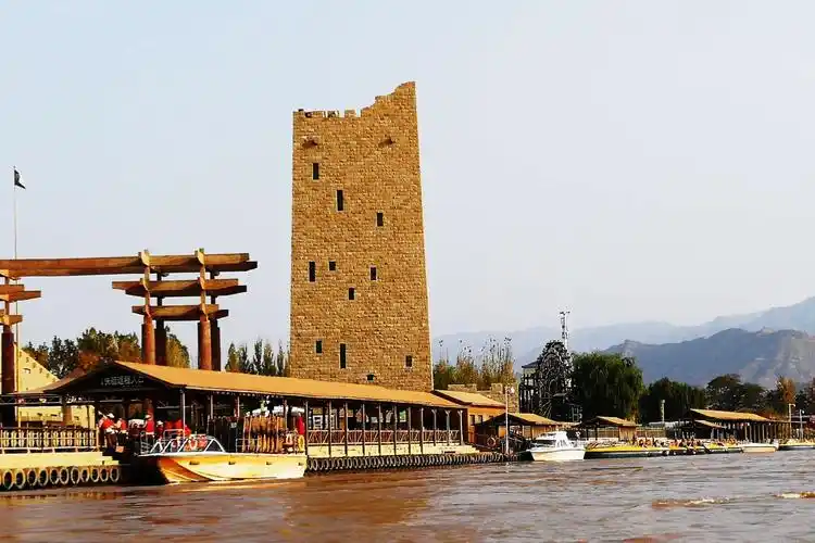 宁夏中卫市沙坡头景观