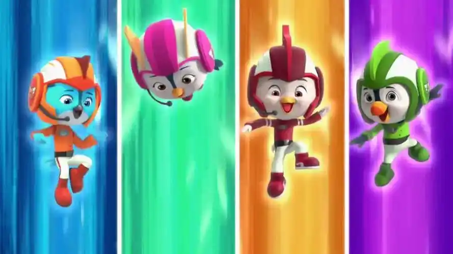 冲天小队:真讨厌 羽毛都湿了