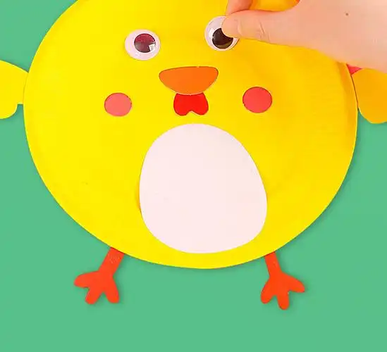 纸盘画画手工diy制作材料幼儿园儿童绘画纸碟蛋糕盘子学生手工素材