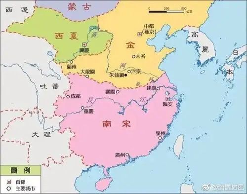 南宋地图