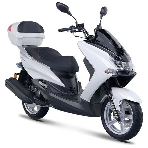 望江铃木sp150电喷125cc燃油踏板摩托车省男女女式摩托车整车