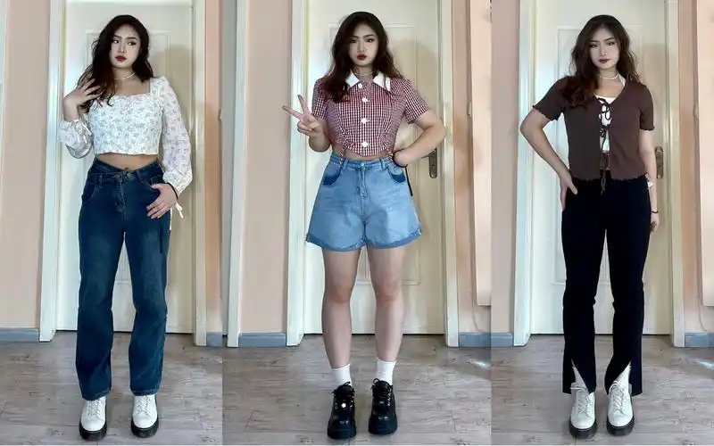 167/140斤 微胖梨型身材夏日显瘦甜辣妹穿搭