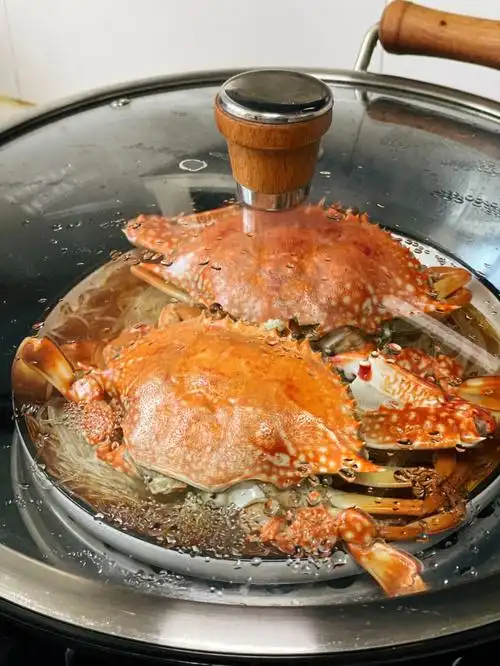 蒜蓉粉丝蒸蟹02蒸螃蟹家常菜