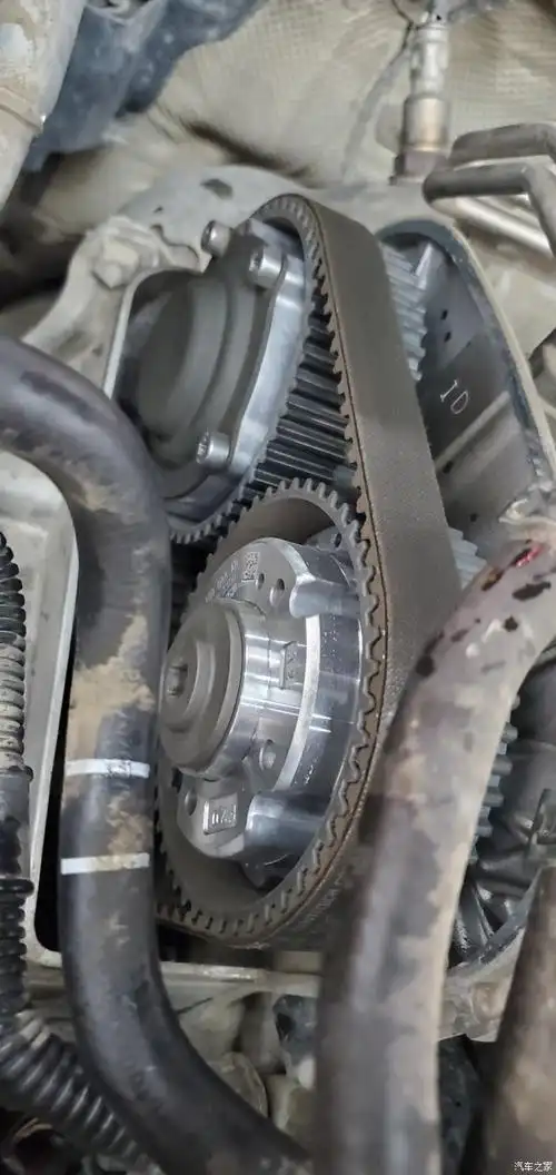 明锐更换正时皮带,发电机皮带套装.