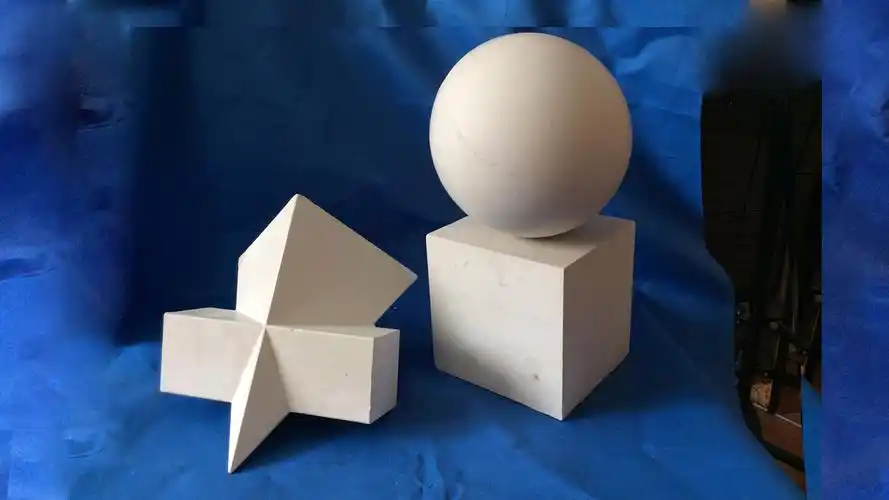 几何体石膏像结构透视大全