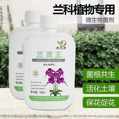 兰花专用营养液君子兰蝴蝶兰石斛兰兰科微生物菌肥花卉盆栽专用肥