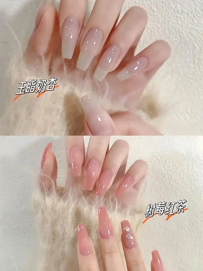 姐妹们,快过年了,美甲安排了吗?这款透色果冻甲油胶真的好好看 - 抖音
