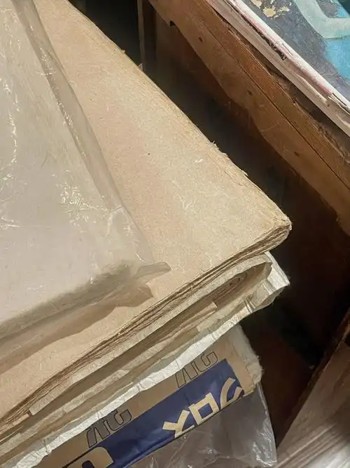 上世纪七十年代老宣纸