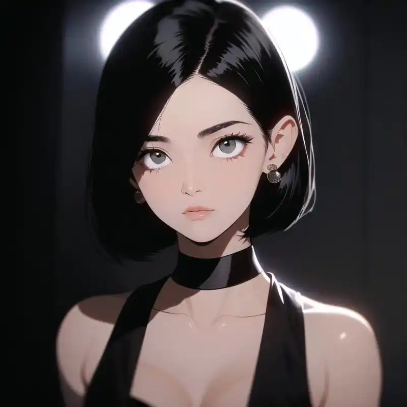 旧漫头像|气质短发小姐姐御姐穿搭