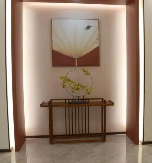 凯兰集成墙面玄关墙这样设计一进门就旺到你