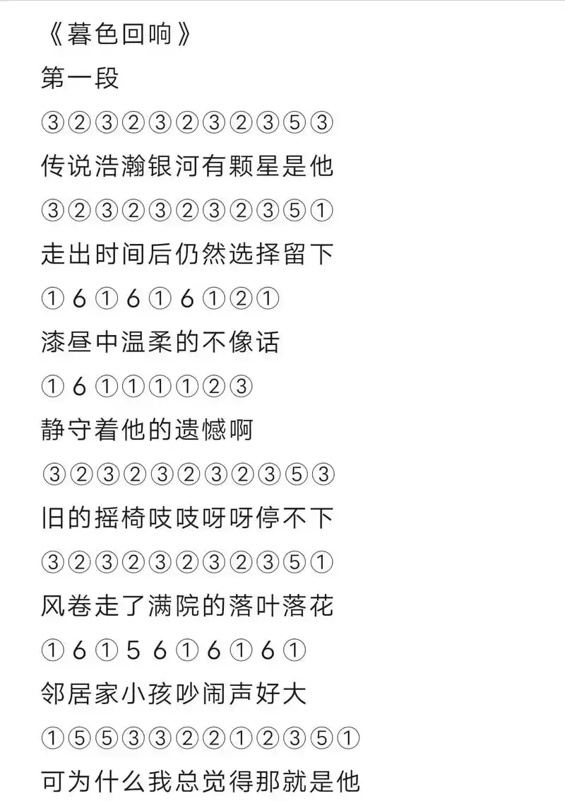 光遇简谱第三百三十期 #光遇琴谱 #光遇 #暮色回响 - 抖音