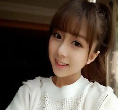 学生空气刘海马尾图片 空气刘海发型扎成马尾秒变潮女 学生空气刘海