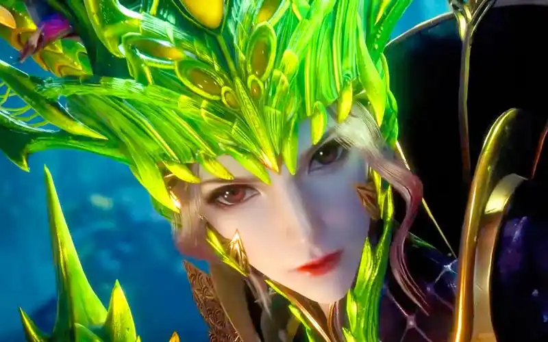 比比东绝美!这双武魂真身一个野性一个霸气!_哔哩哔哩_bilibili