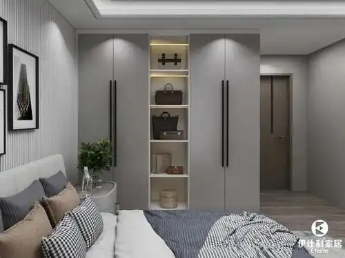 大量高级灰的四居室定制,大胆而灵活,个性而实用!