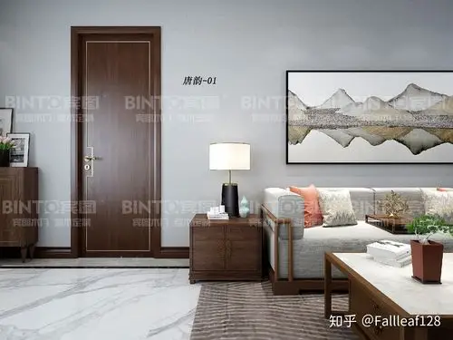 陕西宾图木门用两张图告诉你新中式有多美