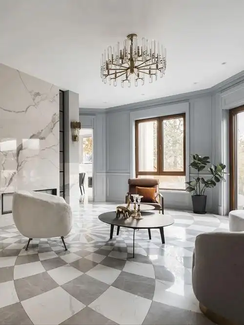 传说中的八角客厅也能这么精致优雅