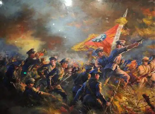 国军参加过北伐战争,第一次国共内战,中原大战,抗日战争和第二次国共