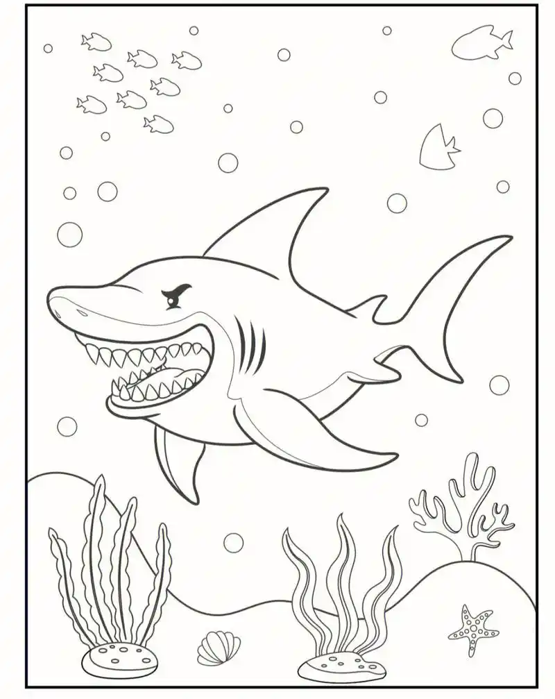 幼儿卡通涂色画