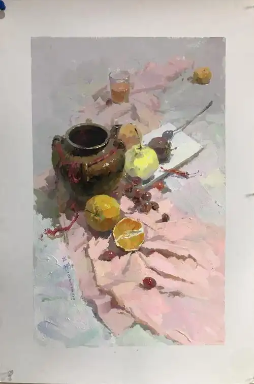 《静物‖》|纯艺术|水粉|玫瑰苏打 - 原创作品 - 站酷 (zcool)