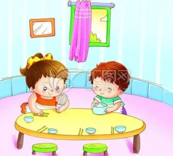 社会:《我帮妈妈分碗筷》