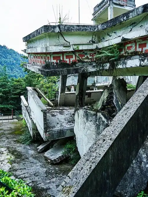 映秀镇地震遗址|只有现在废墟里才能体会灾难的可怕