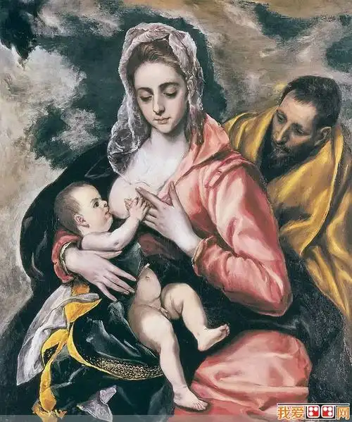 西班牙画家埃尔·格列柯人物油画作品赏析(6)_世界名画_百科_我爱画画