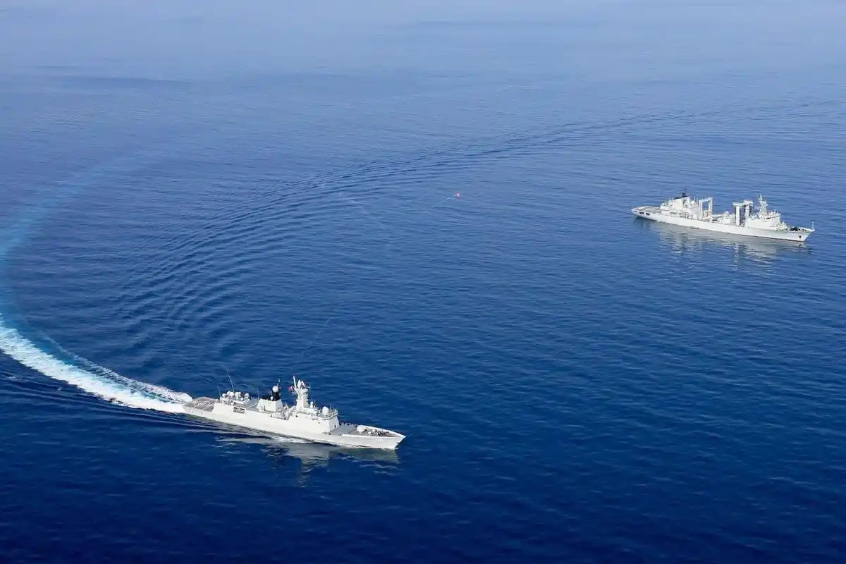 号角连营北海舰队部队沙场点兵拉开新年度训练大幕