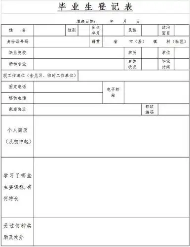 中专生报考二级建造师去哪里弄毕业生登记表