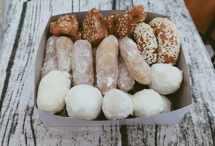 热销年货特产 传统_太和特产 万泰永 传统糕点 花包 过年年货 果子口