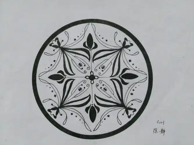 耒阳市实验中学《纹样设计》课堂作业选