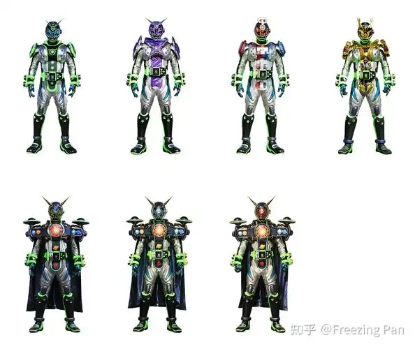 如何评价假面骑士的形态变换