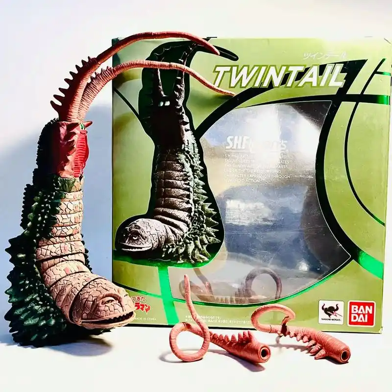 通贩初版shf古代怪兽 双尾怪.18年6月发售.个人感觉是很 - 抖音