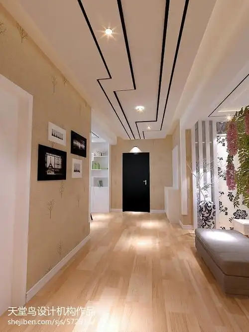 三居装修案例_效果图 - 现代简约 - 设计本