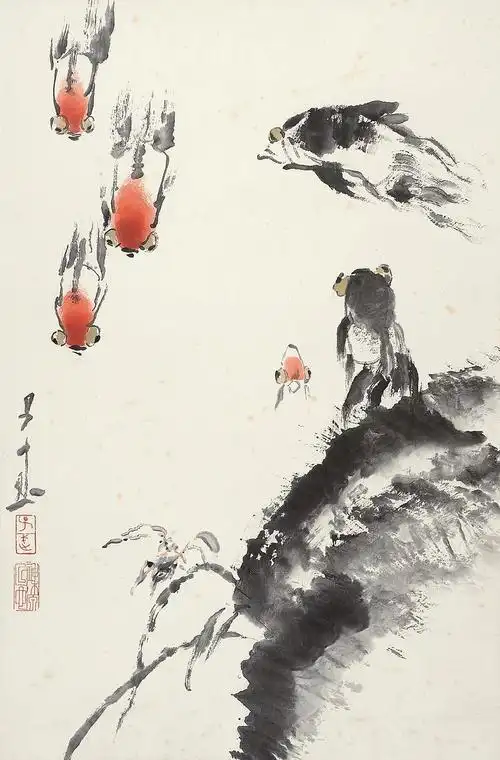 王子武(b.1936)金鱼
