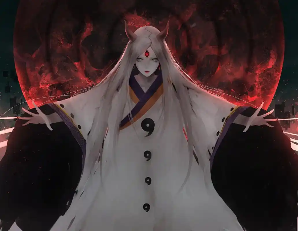 火影忍者 大筒木辉夜 绘师:aoi ogata 本作品pixiv id=65474528