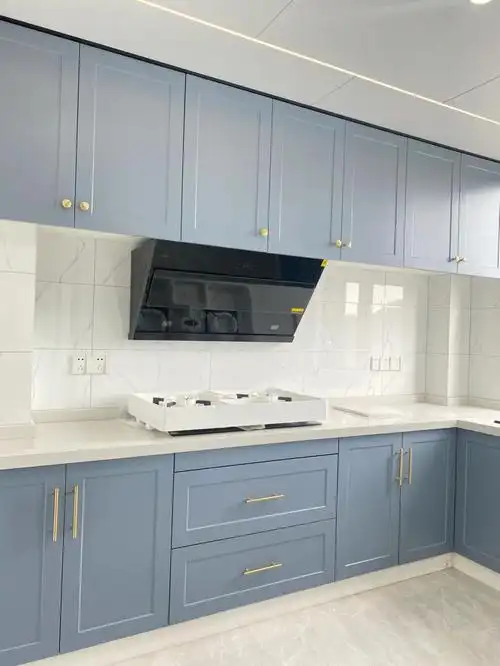 厨房柜门的颜色超赞75