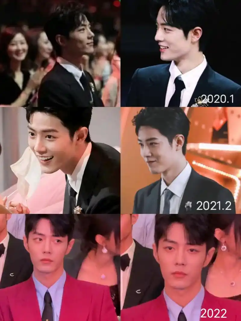 肖战# 2020vs2021vs2022你能看出什么区别嘛