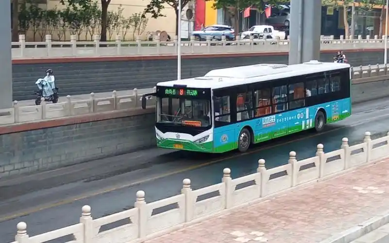 【石家庄公交】全省工人先锋号8路(南高基→祥云国际)银隆gtq6121be