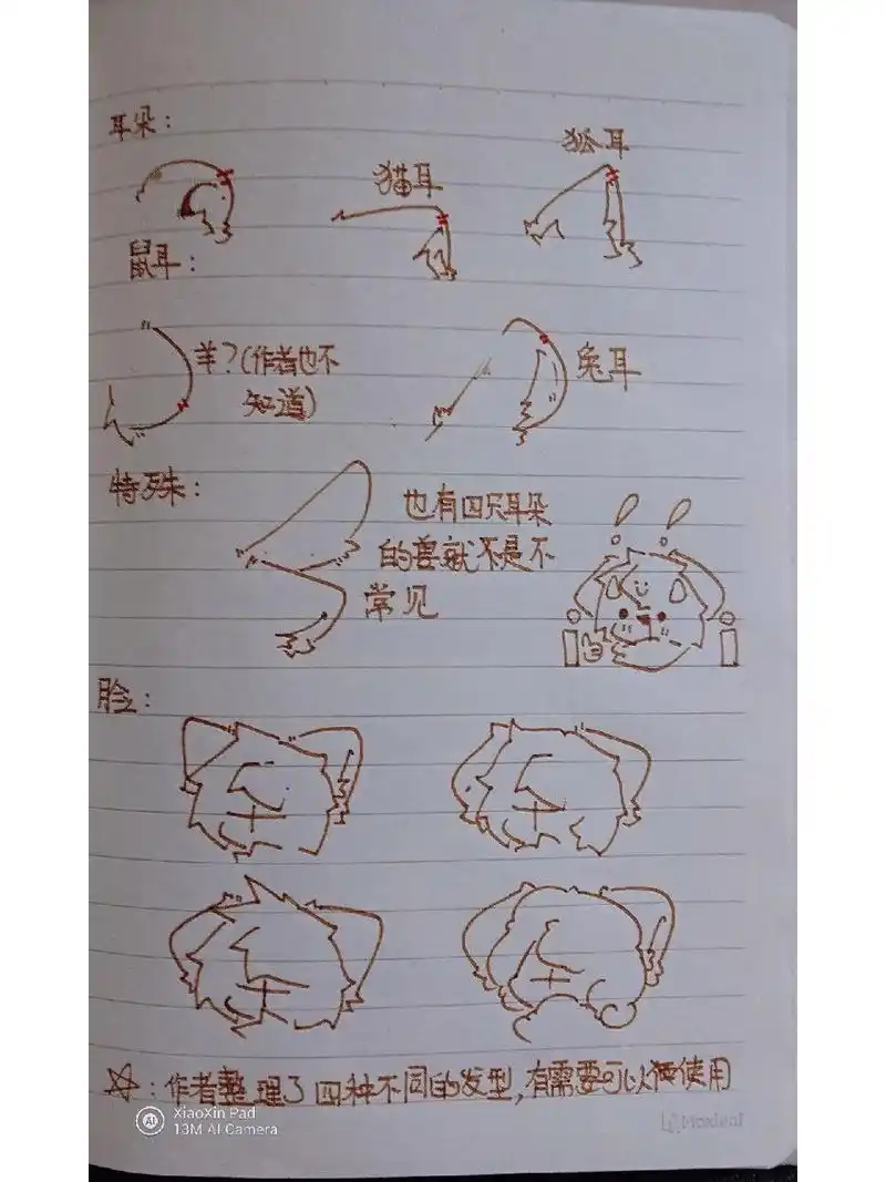 兽设素材 整理了一些素材