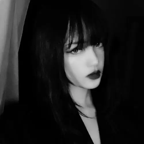 女生头像‖黑白女头