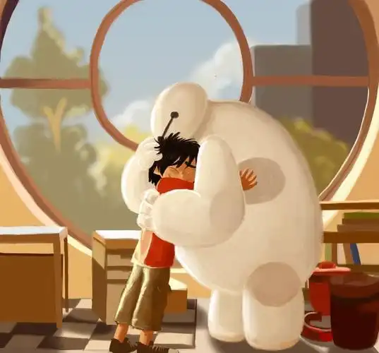 别跟我说感动不到你!关于萌萌的大白总有画不完的故事!