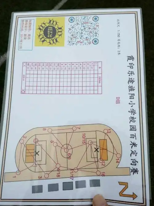 青阳旌阳小学百米定向运动――户外运动进学校