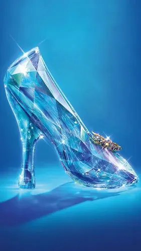bling首发:【灰姑娘-水晶鞋-大版】高清无水印手机壁纸